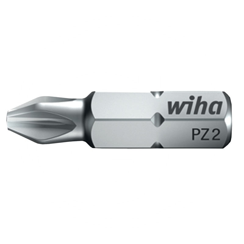 wiha Standard- Bits – 25 mm Größe Abtrieb (mm/Zoll) PZ2