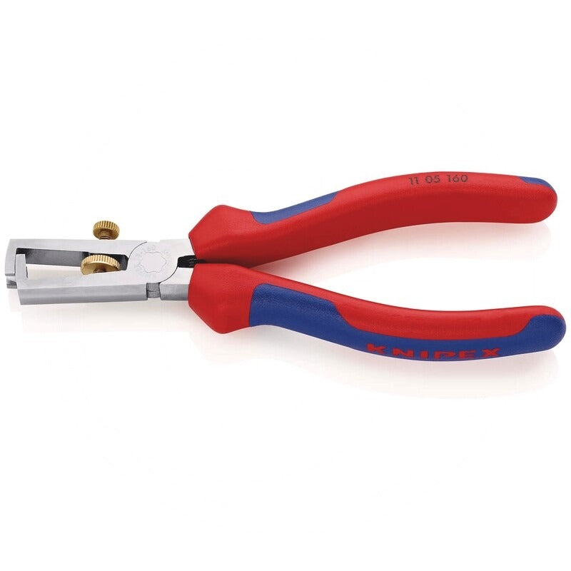 KNIPEX Abisolierzange, mit Öffnungsfeder – 160 mm