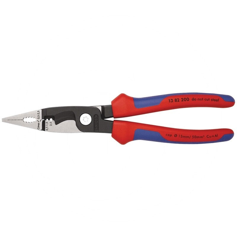 KNIPEX Elektro-Installationszange – 200 mm Technische Daten Breite: 85 mmHöhe: 20 m