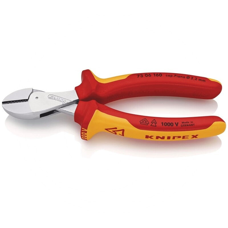 KNIPEX X-Cut Kompakt-Seitenschneider – 160 mm Technische Daten Breite: 60 mmHöhe: 28 m
