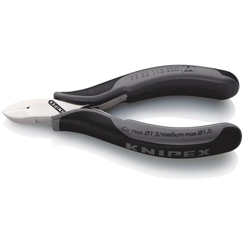 KNIPEX Elektronik-Seitenschneider ESD Technische Daten Breite: 69 mmHöhe: 16 m