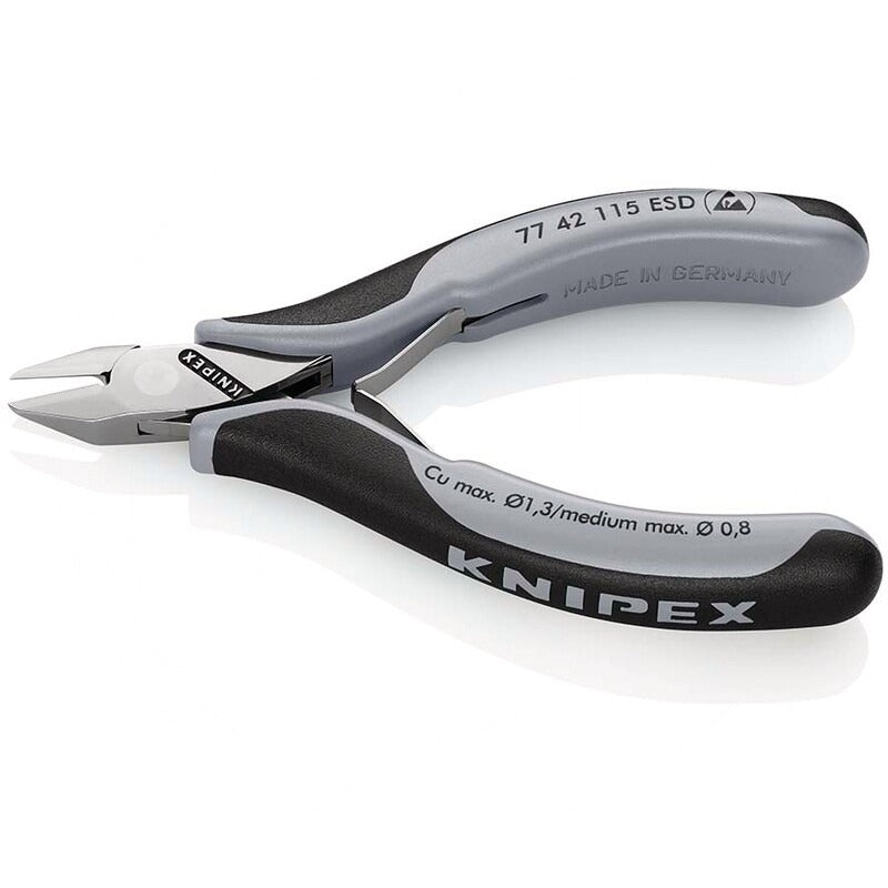 KNIPEX Elektronik-Seitenschneider ESD Technische Daten Breite: 54 mmHöhe: 17 m – Bild 2