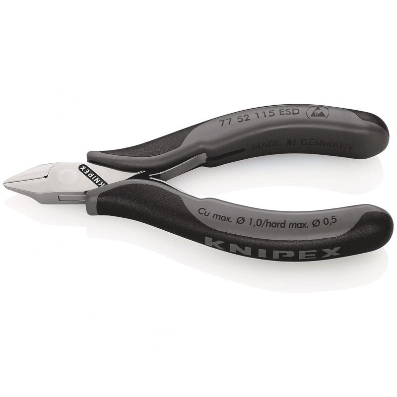 KNIPEX Elektronik-Seitenschneider ESD Technische Daten Breite: 66 mmHöhe: 17 m