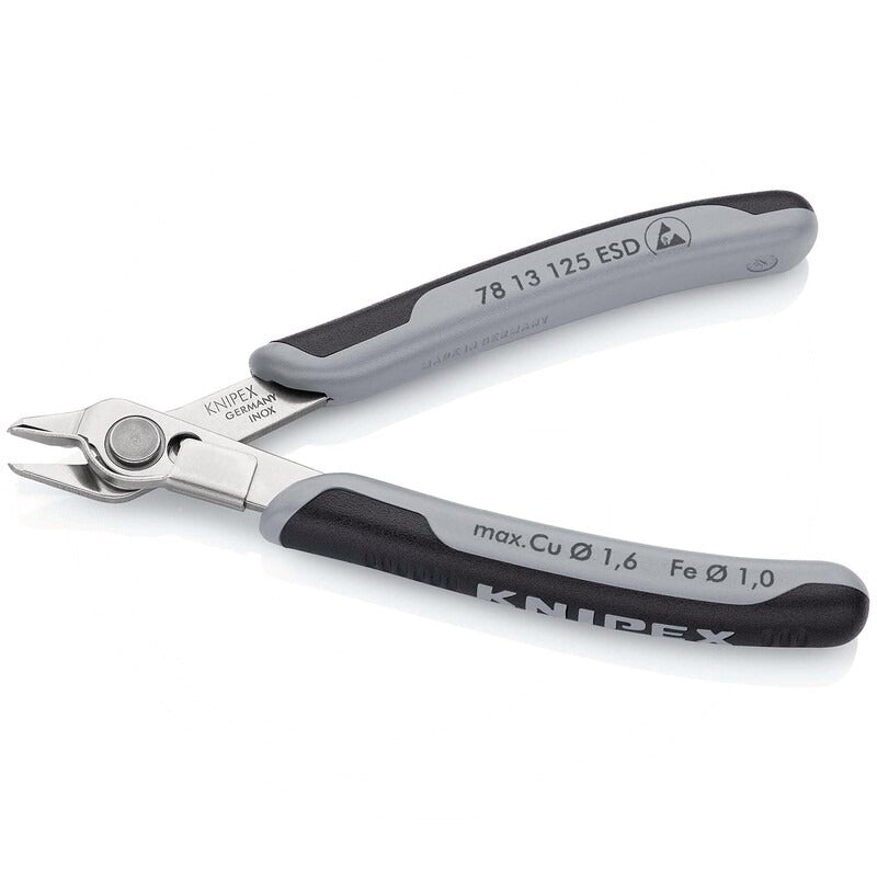 KNIPEX Electronic-Super-Knips® ESD Technische Daten Breite: 61 mmHöhe: 12 m