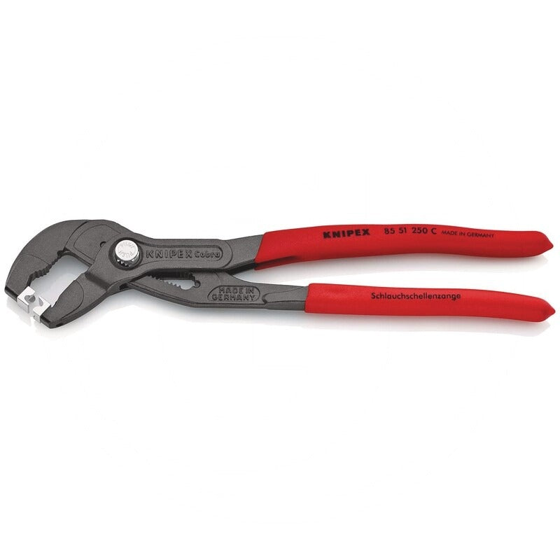 KNIPEX Schlauchschellenzange passend für Click-Schellen – 250 mm