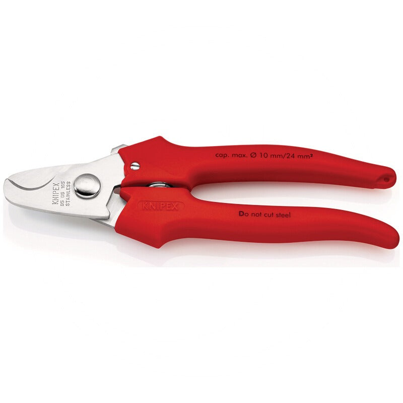 KNIPEX Kabelschere – 165 mm Technische Daten Breite: 84 mmHöhe: 21 m