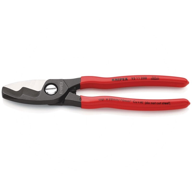 KNIPEX Kabelschere Technische Daten Breite: 21 mmHöhe: 15 m