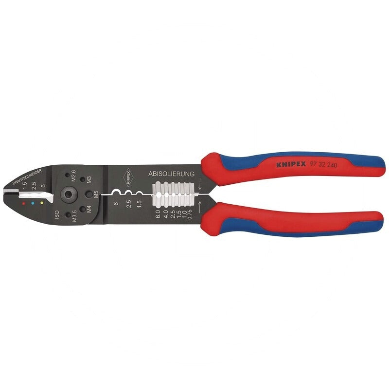 KNIPEX Crimpzange – 240 mm Technische Daten Breite: 62 mmHöhe: 25 m