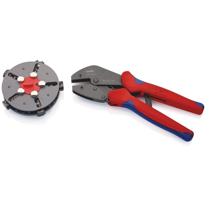 KNIPEX Crimpzange Technische Daten Breite: 75 mmHöhe: 28 m