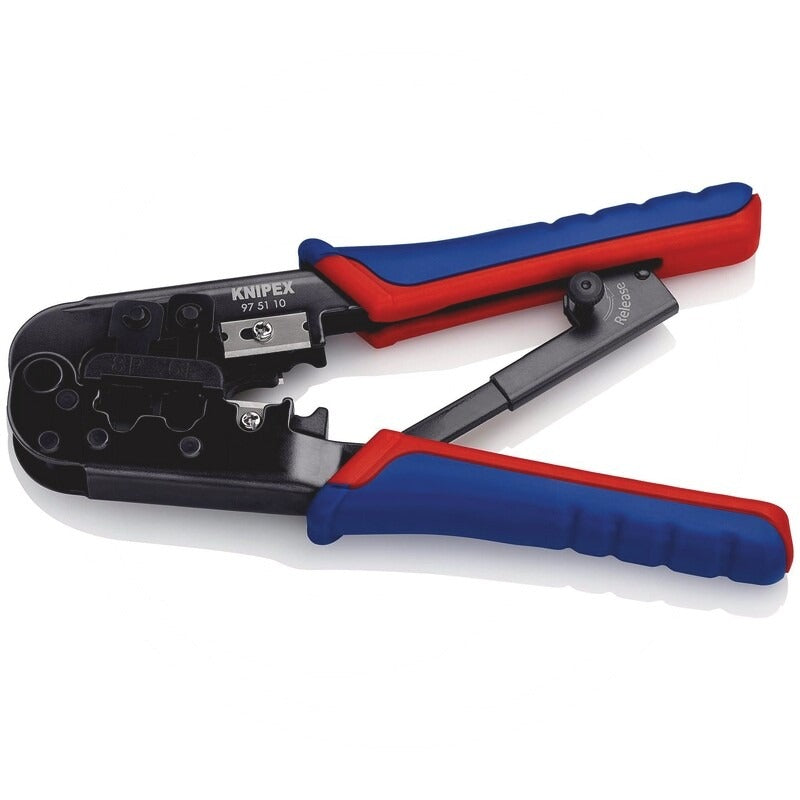 KNIPEX Crimpzange passend für Westernstecker Technische Daten Breite: 70 mmHöhe: 18 m – Bild 2
