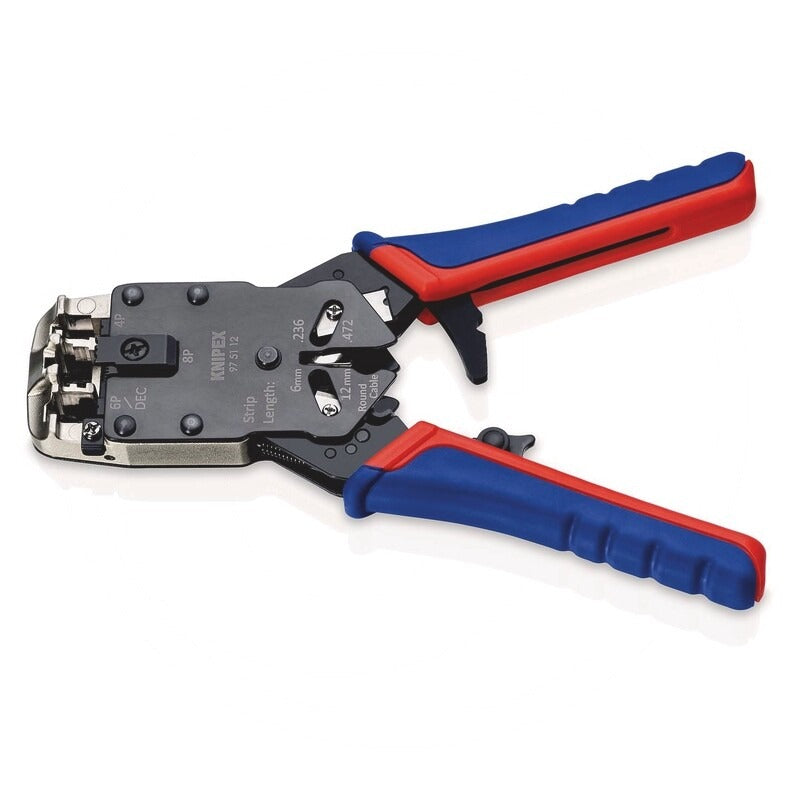 KNIPEX Crimpzange passend für Westernstecker Technische Daten Breite: 70 mmHöhe: 21 m – Bild 2