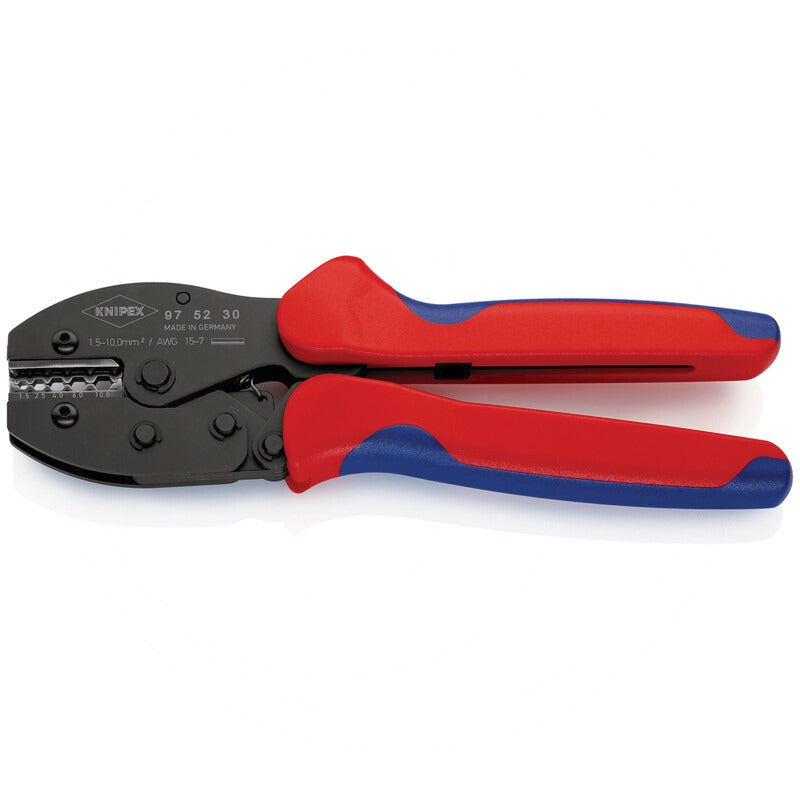KNIPEX PreciForce® Crimpzange Technische Daten Breite: 67 mmHöhe: 30 m