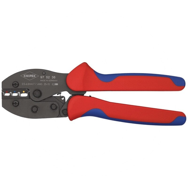 KNIPEX Crimpzange – 220 mm Technische Daten Breite: 63 mmHöhe: 23 m