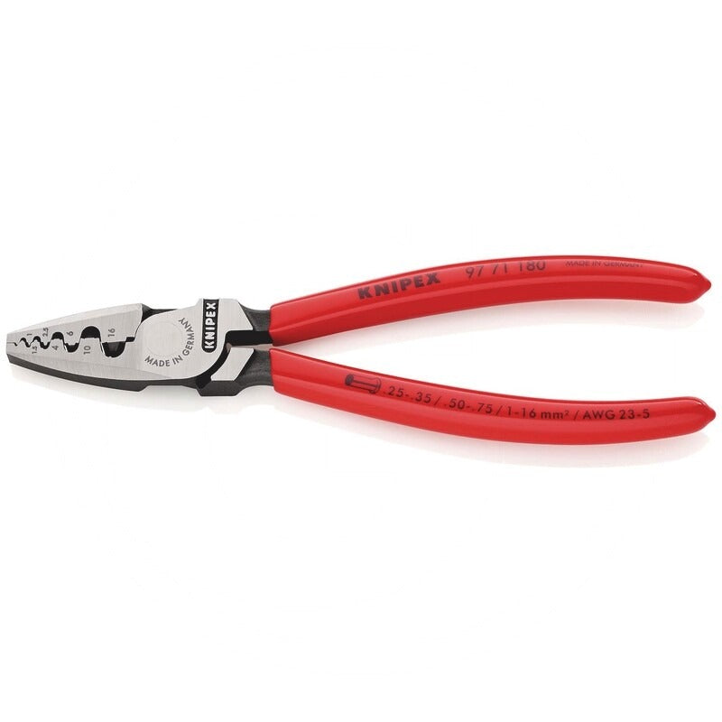 KNIPEX Crimpzange passend für Aderendhuelsen Technische Daten Breite: 49 mmHöhe: 15 m