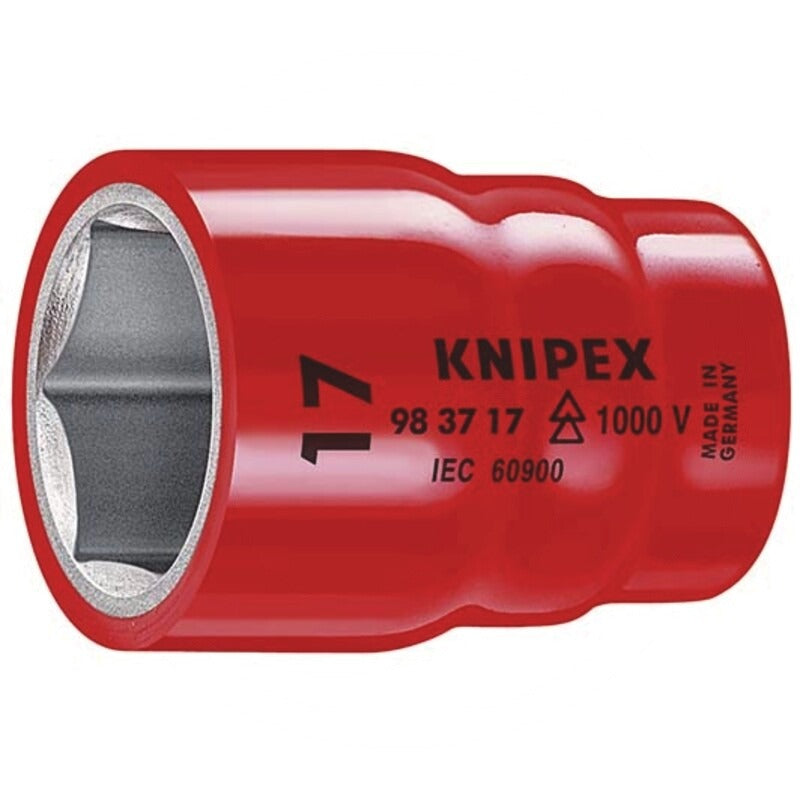 KNIPEX Steckschluesseleinsatz 3/8" Technische Daten Breite: 25 mmHöhe: 25 m