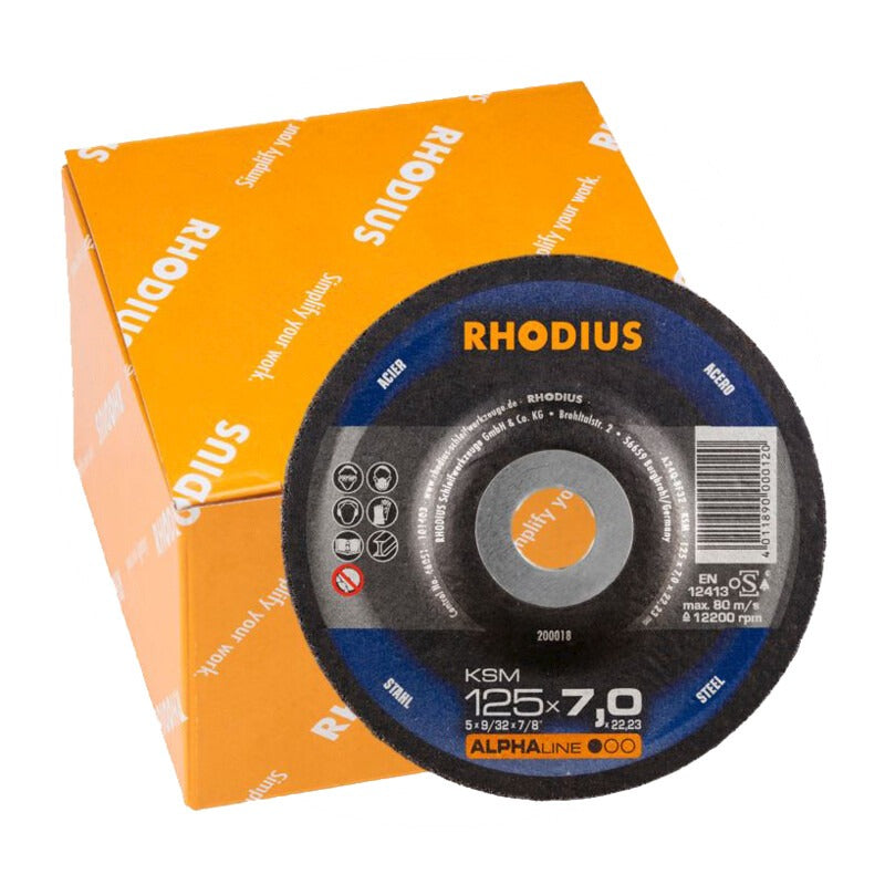 RHODIUS VPE25 Schruppscheibe KSM Ø (mm) 125