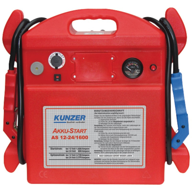 KUNZER AKKU-Start tragbar – AS 12-24