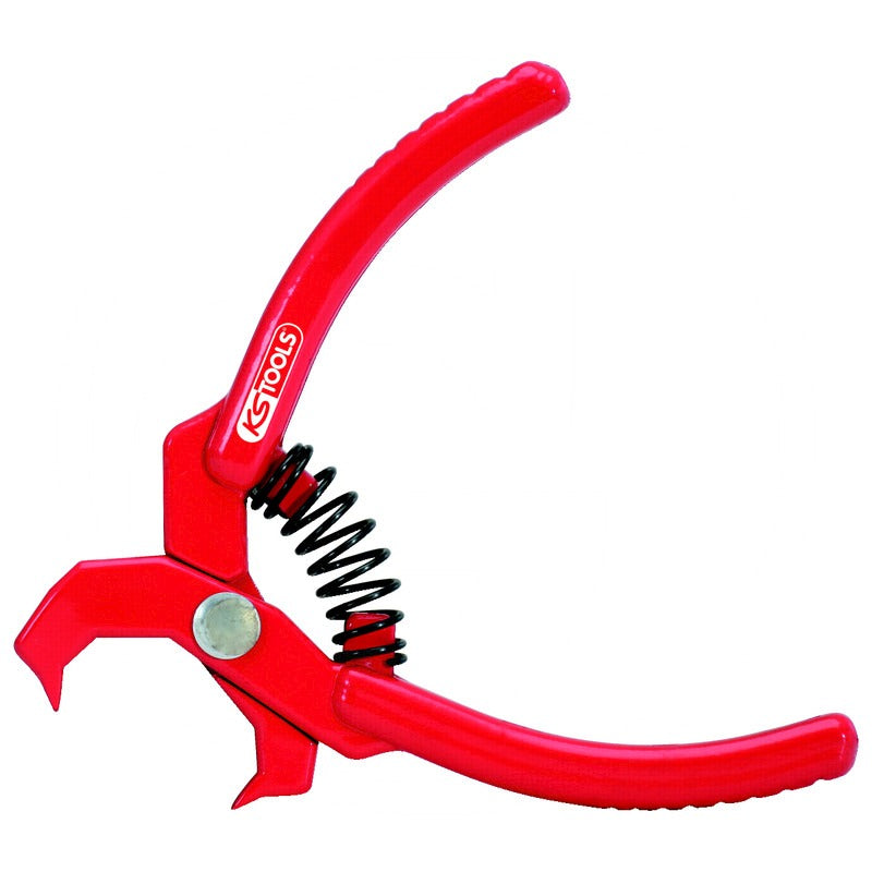 KS Tools Niet-Lösezange, abgewinkelt, 100mm – 100 mm
