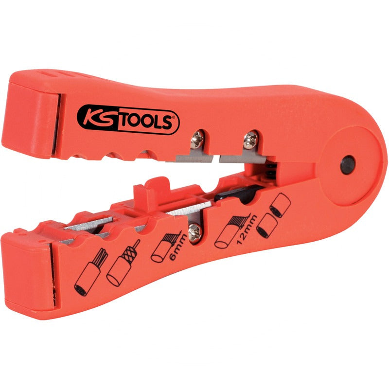 KS Tools Abisolierwerkzeug passend für Datenkabel – 125 mm