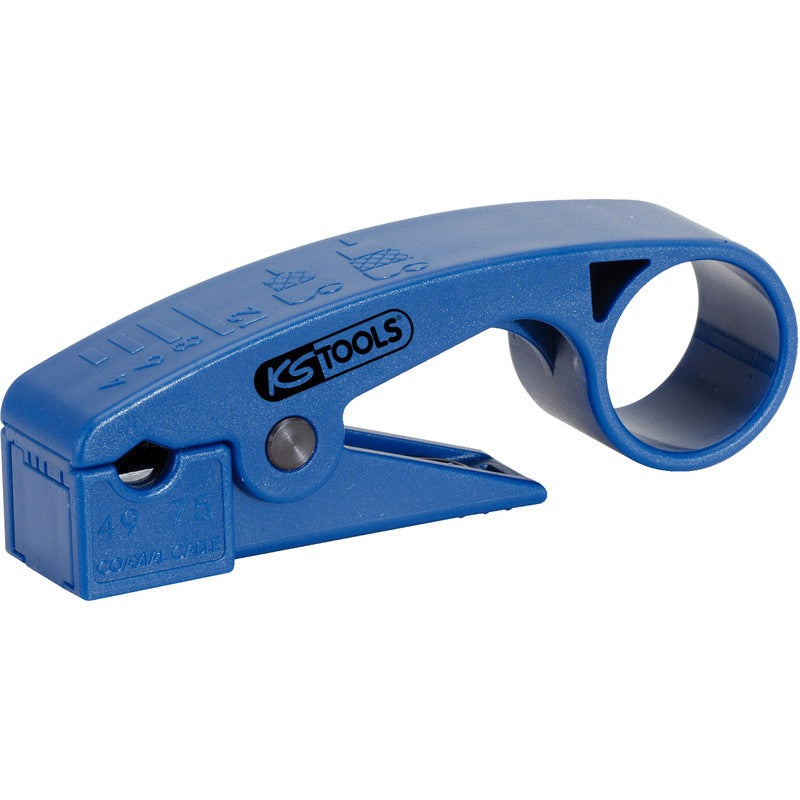 KS Tools Abisolierwerkzeug Koaxialkabel – 125 mm