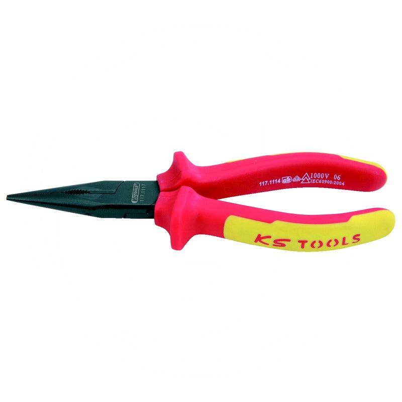 KS Tools ERGOTORQUE® VDE Flachrundzange, 208mm – 231 mm