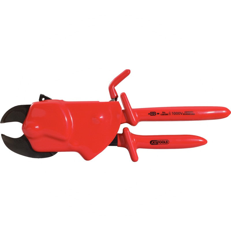 KS Tools Isolierte Einhand-Ratschenkabelschere – 300 mm
