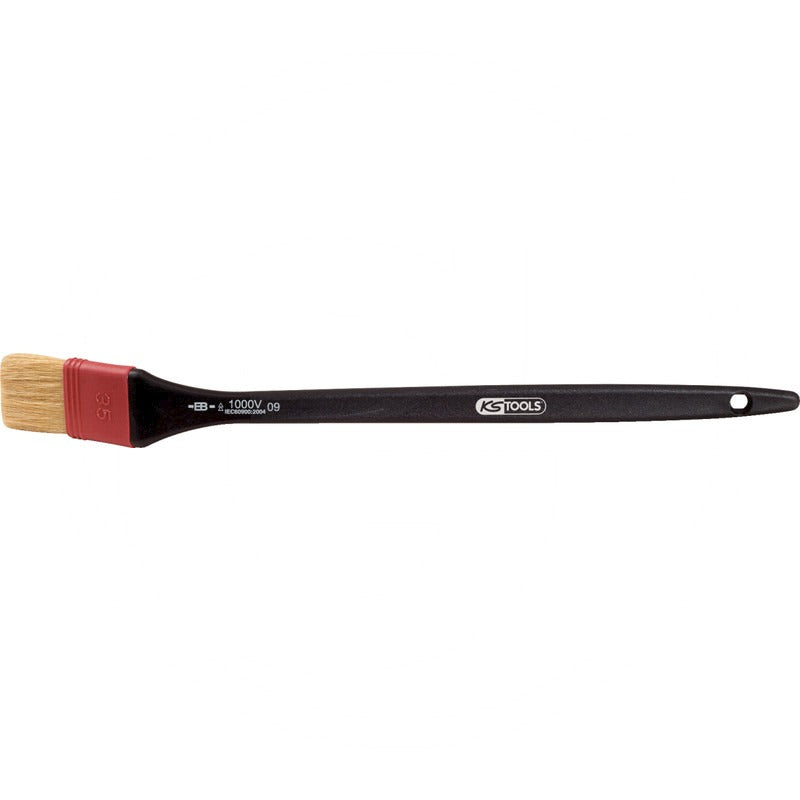 KS Tools Isolierter Staubpinsel, gebogen, 37,5mm – 400 mm