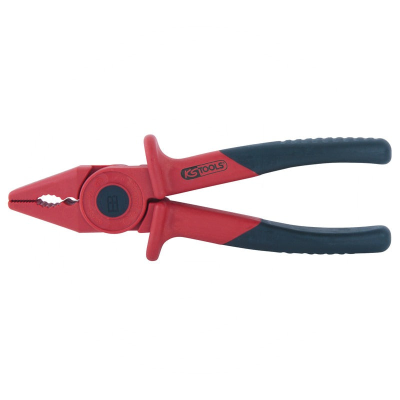 KS Tools Isolierte Kunststoff-Kombizange, 185mm – 240 mm