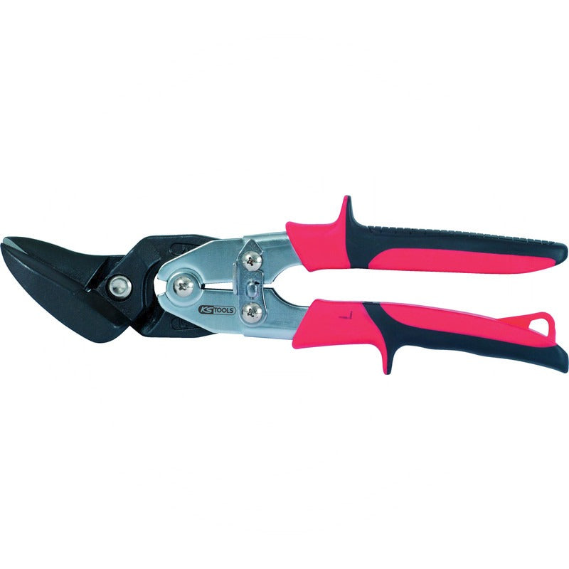 KS Tools Figuren-Durchlaufschere, linksschneidend – 245 mm