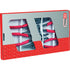KS TOOLS Sicherungszangen-Satz, 40-100 mm – 230 mm