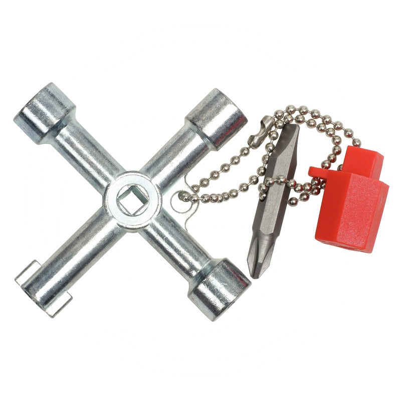 KS TOOLS Universal-Schaltschrankschlüssel, 71mm – 129 mm