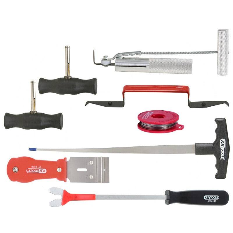 KS TOOLS Windschutzscheiben-Demontage-Satz – 424 mm – Bild 3