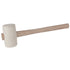 KS Tools Gummihammer weiss, 500g – 340 mm