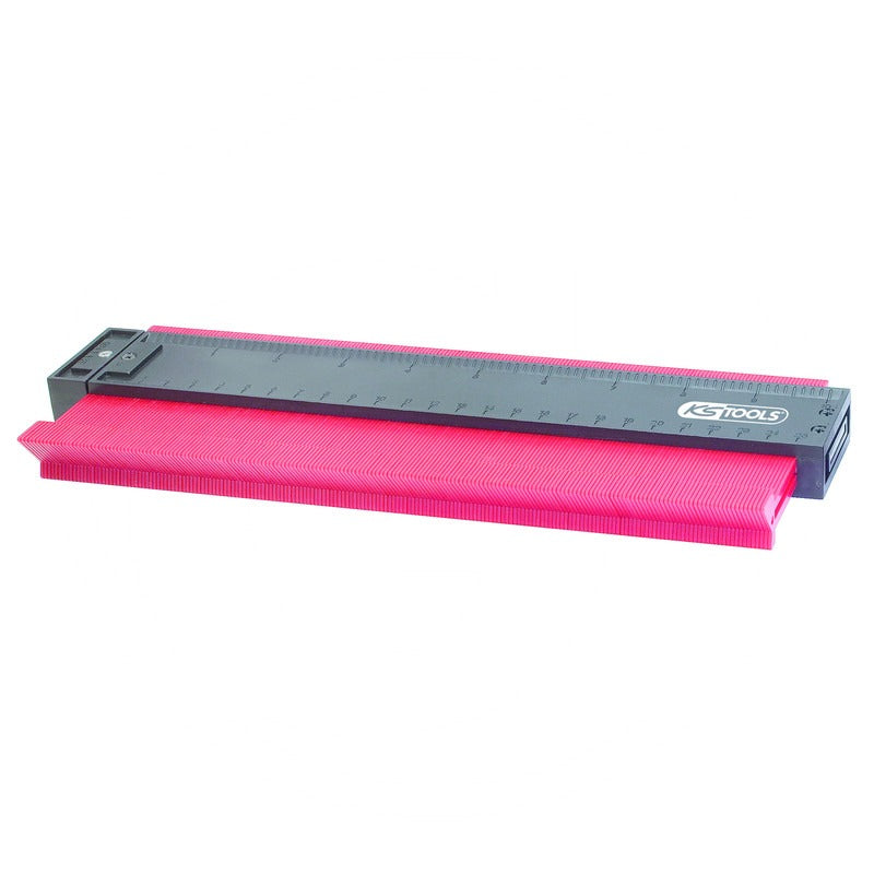 KS Tools Konturen-Lehre, Kunststoff, 250 mm lang