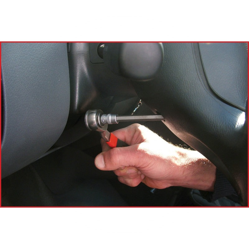 KS Tools 1/4" Airbag-Bit-Stecknuss,TB27 – 90 mm