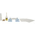 KS TOOLS Steinschlag-Reparatur-Satz, 15-tlg. – 220 mm