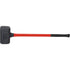 KS TOOLS Rückschlagfreier Schonhammer, XL, 5500 g – 890 mm