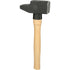 KS TOOLS Schlosserhammer, Esche-Stiel, französische Form, 2 – 383 mm