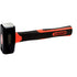 KS TOOLS Fäustel mit Fiberglasstiel, 1250g – 292 mm