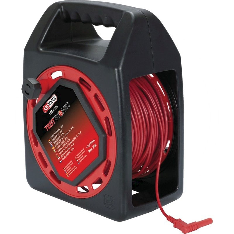 KS Tools Testronic Prüf-Kabeltrommel – 190 mm