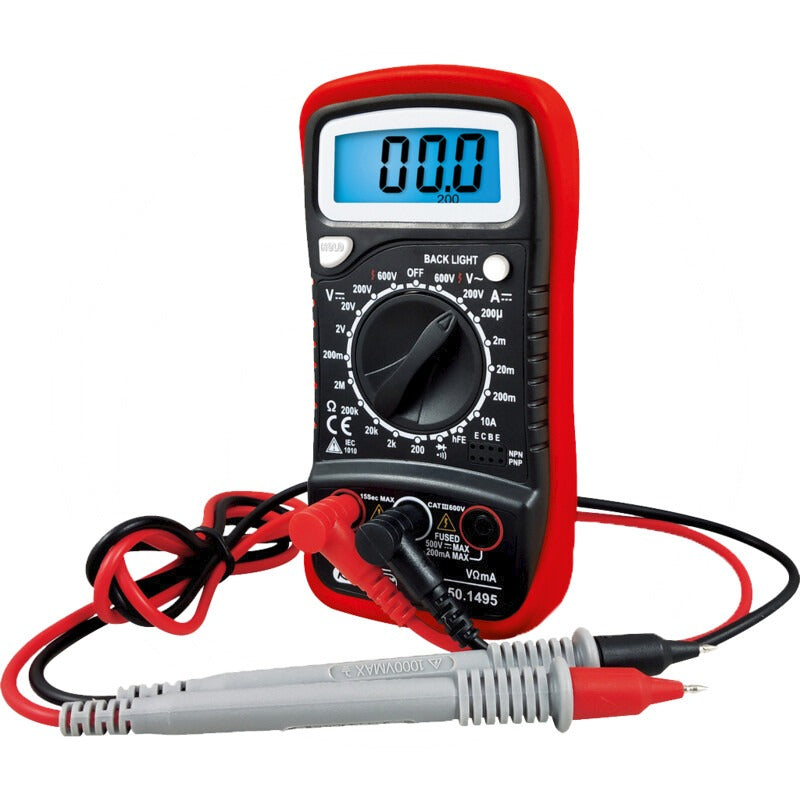 KS TOOLS Digital-Multimeter inkl. Prüfspitzen