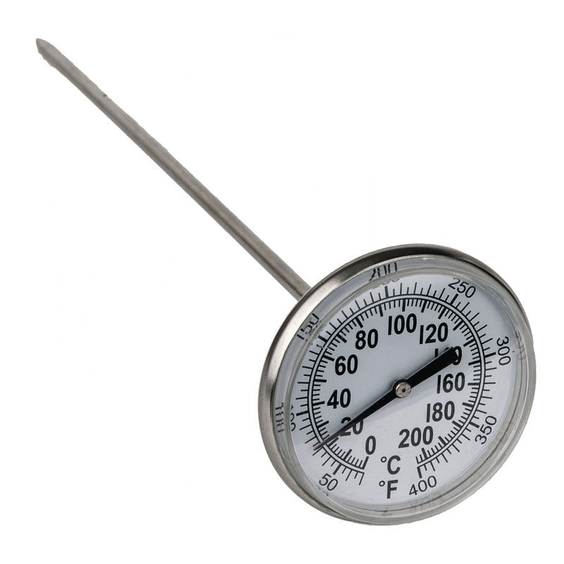 KS TOOLS Thermometer, 0-220°C / 0-400°F, L =210mm – 52 mm