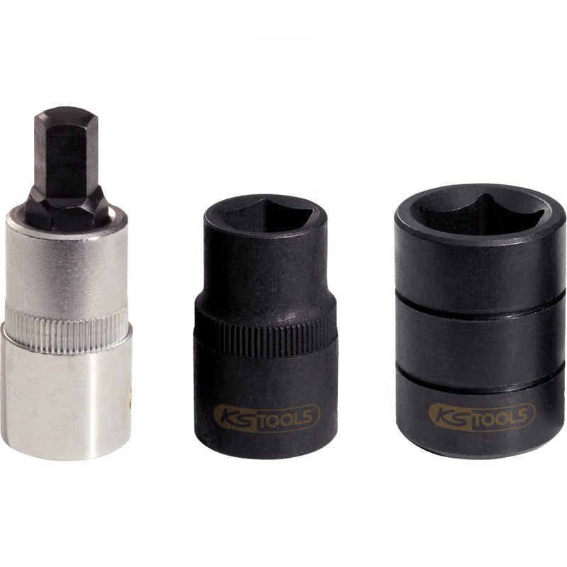 KS Tools Bremssattel Spez. Stecknuss Satz, 1/2" – 120 mm