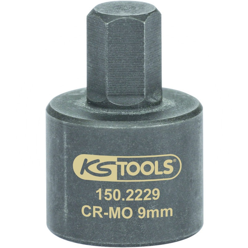 KS Tools 3/8" Bremssattel-Stecknuss, 9mm – 250 mm