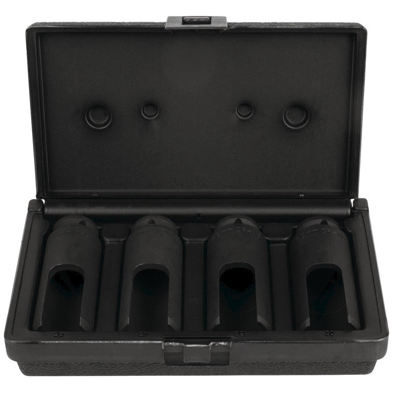 KS Tools 1/2" Einspritzdüsen-Stecknuss-Satz, 4-tlg. – 220 mm