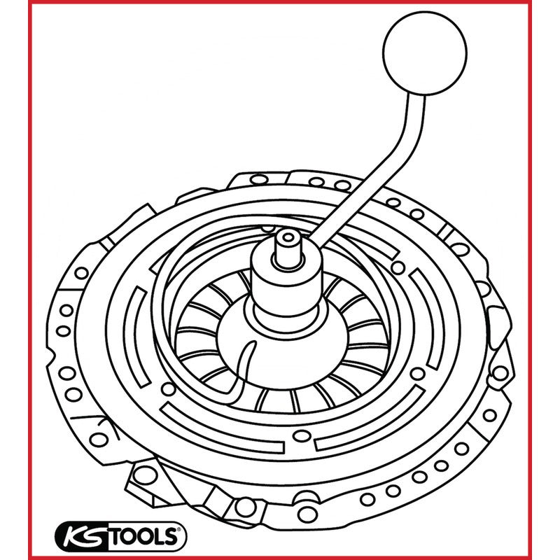 KS Tools Montage-Hilfsring Ø 110-140mm – 190 mm