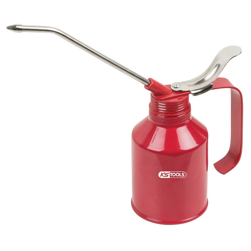 KS TOOLS Metall-Ölkanne mit Pumpe – 154 mm