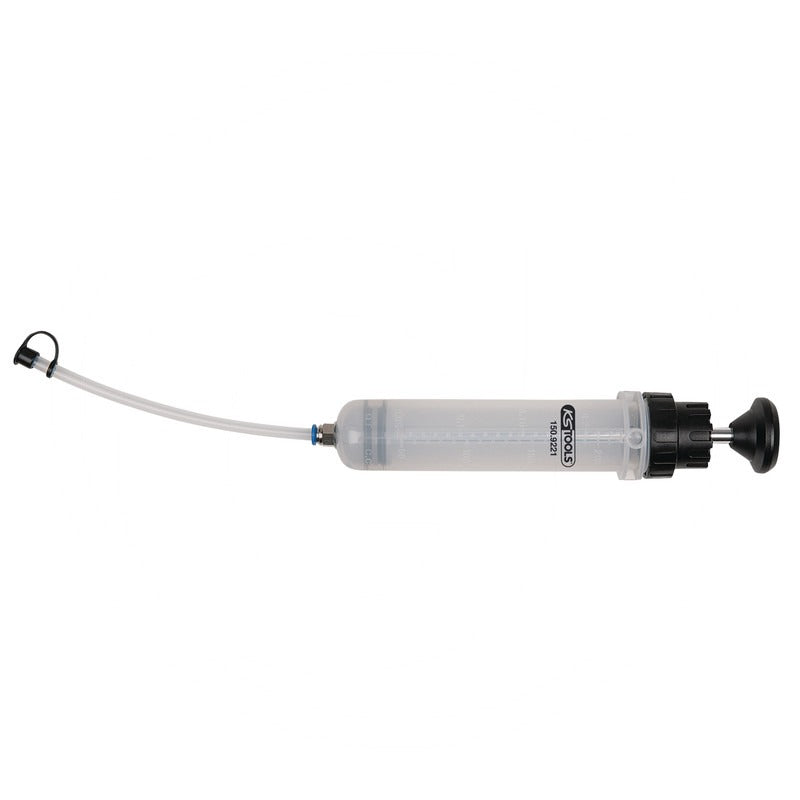 KS TOOLS Absaug- und Füllhandpumpe, 0,2l – 332 mm