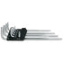 KS TOOLS 5 Stern-Winkelstiftschlüssel Satz – 302 mm