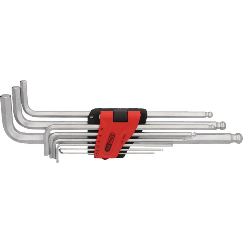 KS TOOLS Kugelkopf-Stiftschlüssel-Satz XL